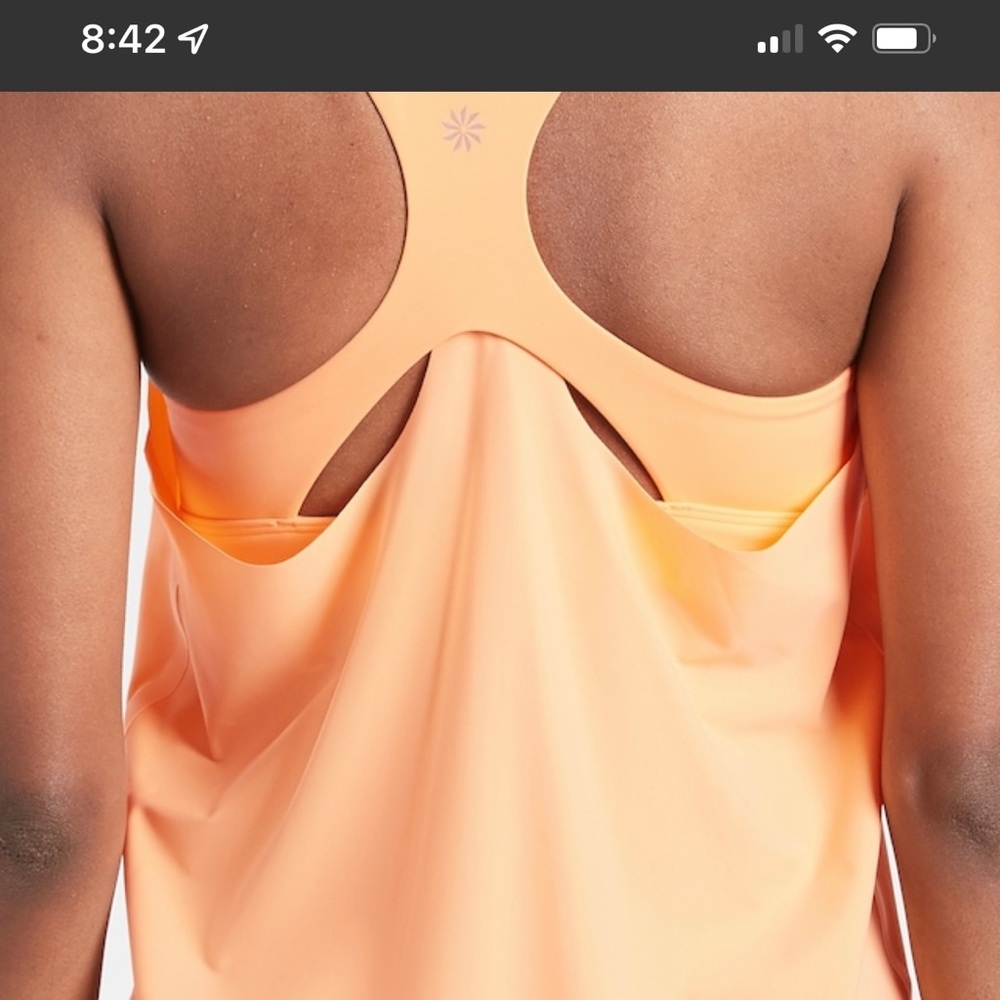 Athleta Two in One support top😁 Size M.  Brand New😁